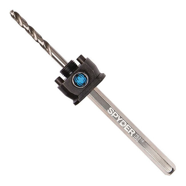 Spyder HoleSawArbor,1/2"-20,For:9/16"to1-1/4" 600638P
