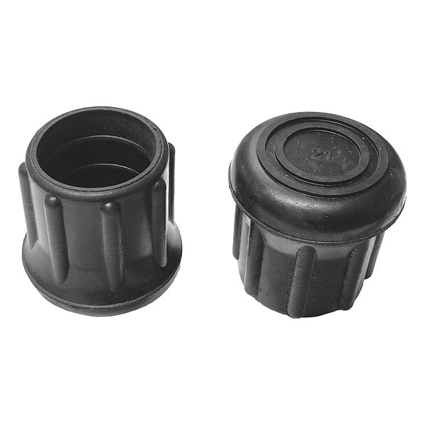 Manufacturer Varies Protective Leg Tip, SlipOn, Rd, 1-3/32, PK10 LTB 21B/W