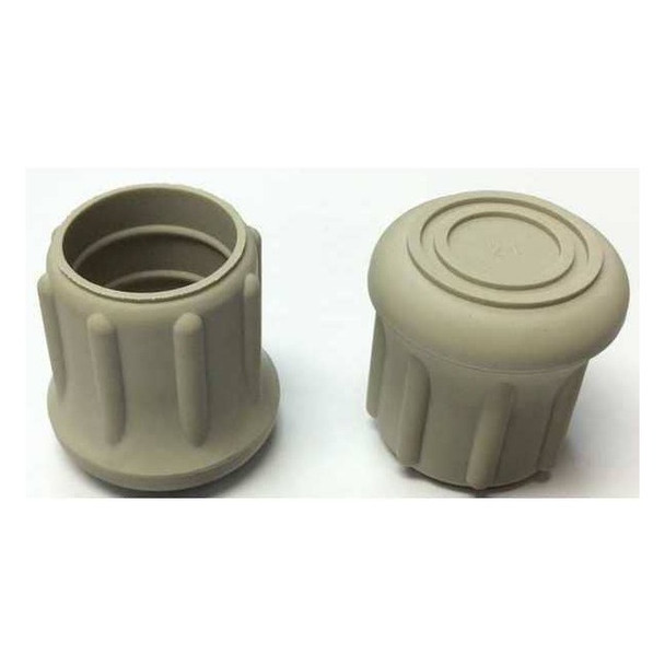 Manufacturer Varies Protective Leg Tip, SlipOn, Rd, 1-3/32, PK25 LTB 21G