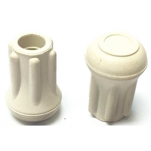 Manufacturer Varies Protective Leg Tip, SlipOn, Rd, 33/64", PK10 LTB 15W