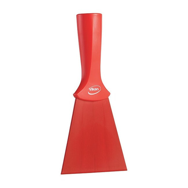 Vikan Hand Scraper Item,Red,Blade 4" W 40124