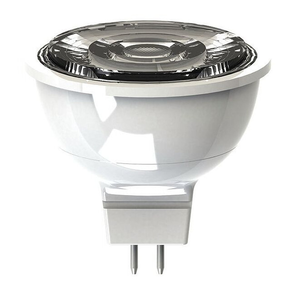 Ge Lighting LED Lamp,500 lm,4000K Color Temp.,12V LED6.5DMR16W84015