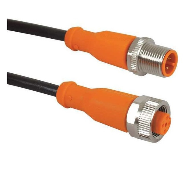 Ifm Cordset,5 Pin,Receptacle,Female EVC012