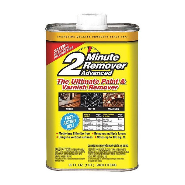 Sunnyside Paint Remover,0.25 gal Can, Solvent Base 63432