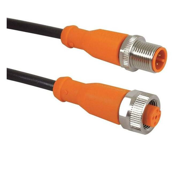 Ifm Cordset,5 Pin,Receptacle,Female EVC013