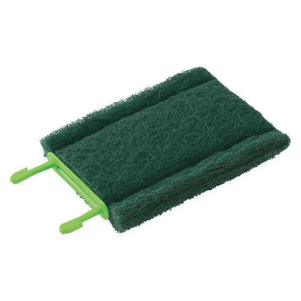 Scotch-Brite Cleaning Pad, 5-1/2"L, Grn, PK6 902