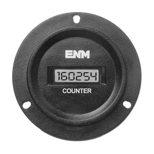 Enm Electronic Counter,6 Digits,LCD C44B65B