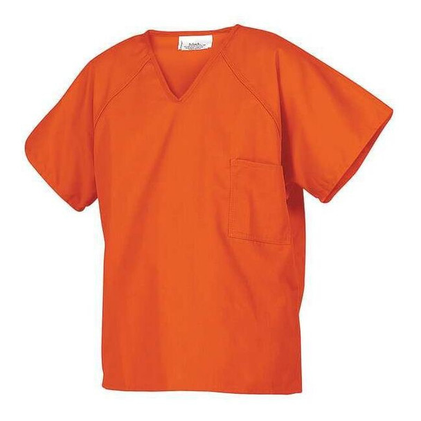Cortech Inmate Shrts,Orange,65 per PET/35 Ctn,XL COR1155