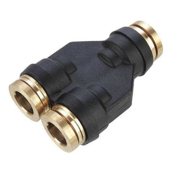 Parker Wye, Nylon, Tube3/8", 3/8", Push-Fit3/8" 362PTC-6