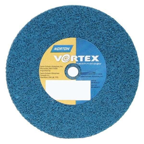 Norton Abrasives Unified Wheel,3in dia.x1/8inWx1/4in 66261191445