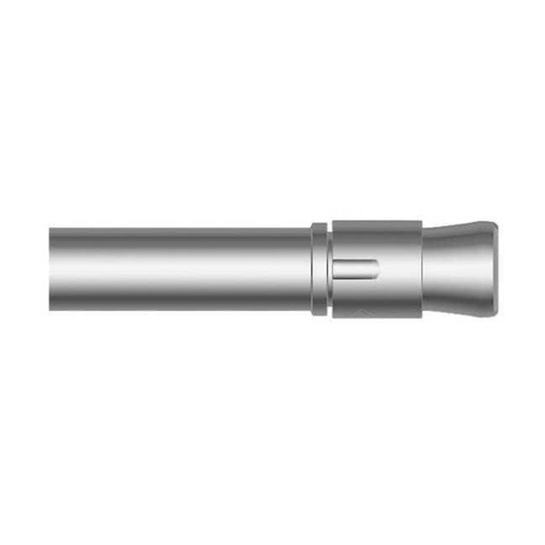 SUP-R-STUD + Wedge Anchor, 5/8" Dia, 3-1/4" L, Steel Zinc Plated