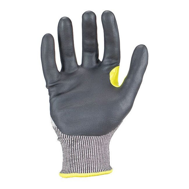 Knit Gloves, Cut Level A3 ,Dipped ,Foam Nitrile ,Sandy ,M 1 PR