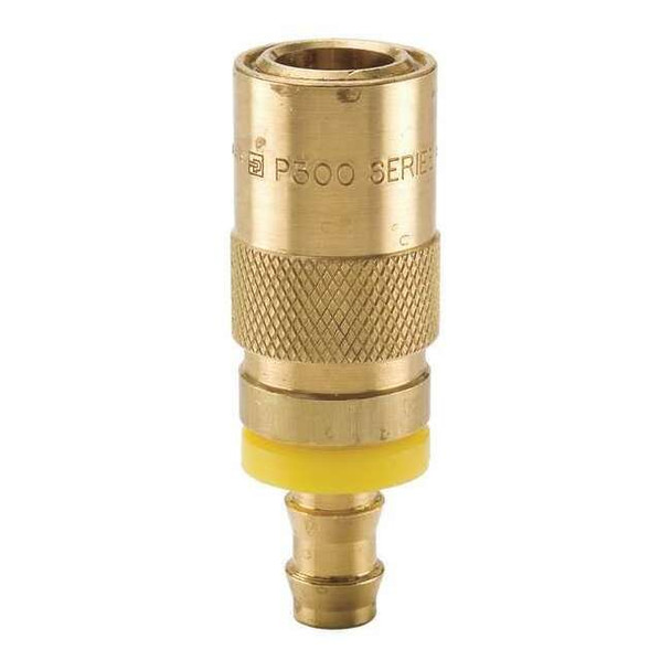 Hydraulic Quick Connect Hose Coupling, Brass Body, Sleeve Lock, Moldmate Series