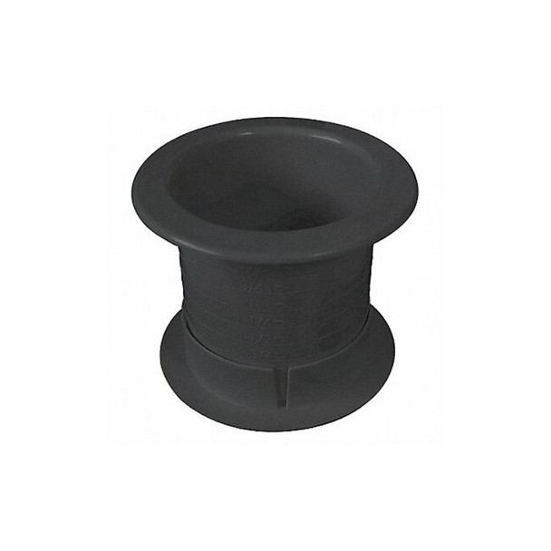 Fastcap Dual Sided Grommet,Blk,2.5In DUALLY 2.5 SINGLE  BL