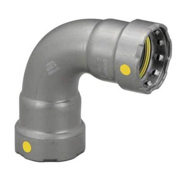 Viega Viega MegaPressG 90 elbow, 3/4" x 3/4" 25206