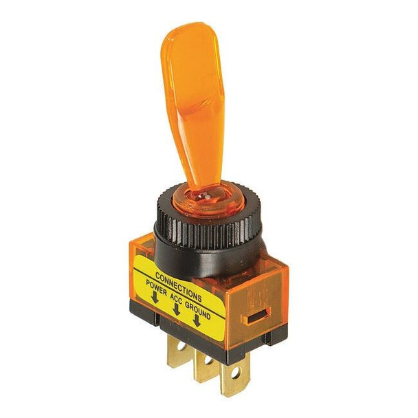 Battery Doctor Toggle Switch, SPST, Red, Panel Mount 20502