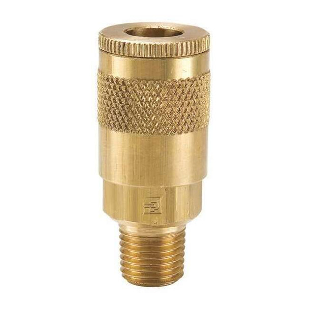 Parker Quick Connect,Socket,1/4" Body,1/8"-27 B12A
