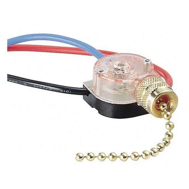 Gardner Bender Pull Switch, 3-Speed, SPTT, Off/On/On/On GSW-39