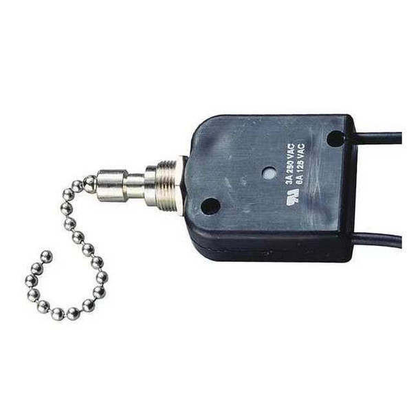 Gardner Bender Pull Switch, SPST, 6A, 125VAC, On/Off GSW-35