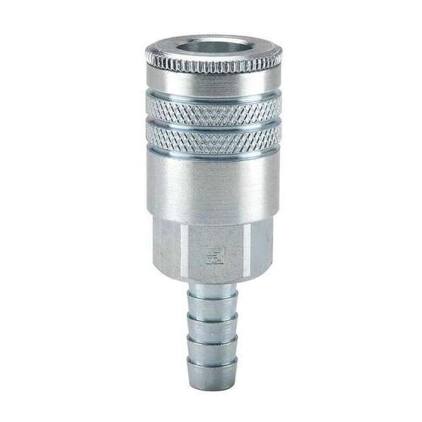 Parker Coupler Body,Steel,Hose Barb,50 cfm 24-5B