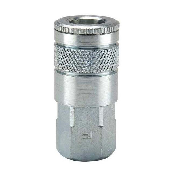 Parker Quick Connect,Socket,3/8" Body,1/2"-14 15F