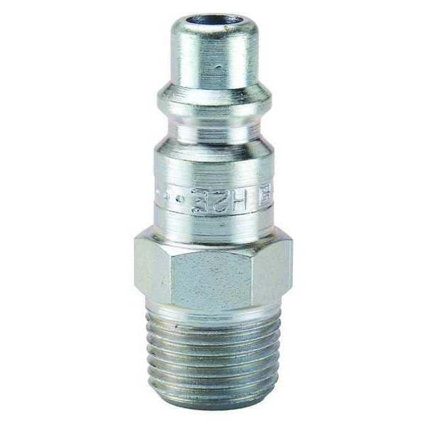 Parker Coupler Plug,Steel,MNPT,1/4 In. Pipe H2C