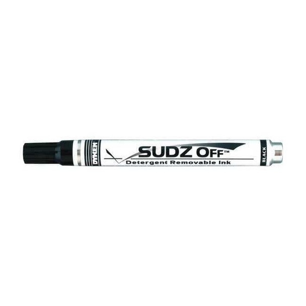 Dykem Paint Marker, Medium Tip, Black Color Family, Ink 91985