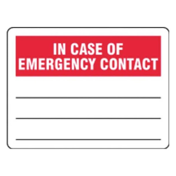 Stranco Label,Information,3-1/2 In. H,PK10, OSL-844-10PK OSL-844-10PK