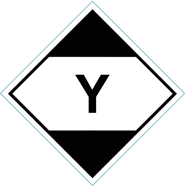 Stranco Limited Quantities,4.5 In,100 Labels, PK100 HMSL-450Y-P100