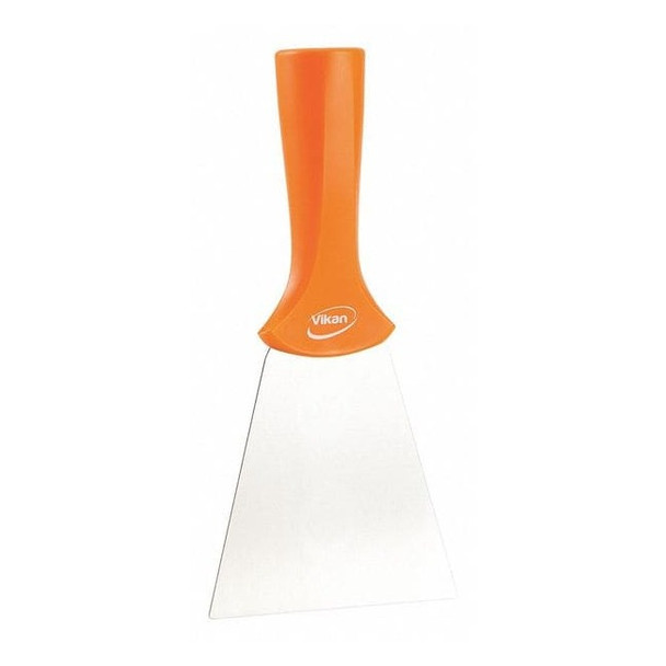 Vikan Scraper,SS,Blade 4" W,Blade 3-3/4" L 40117