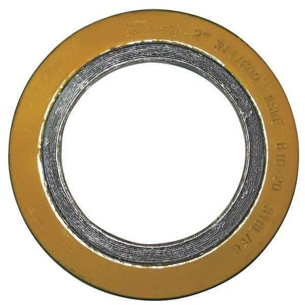 Flexitallic Spiral Wound Metal Gasket,4 In,316SS CG Flexitallic Spiral Wound Metal Gasket,4 In,316SS CG