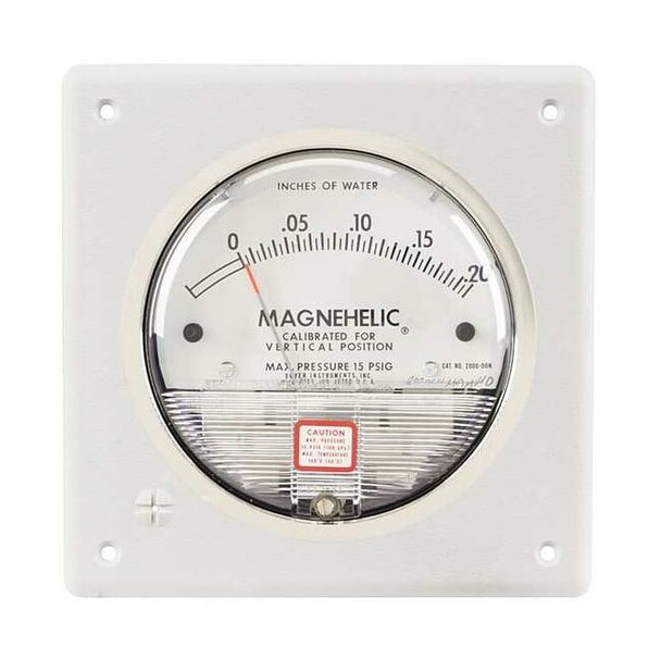 Dwyer Instruments Flush Mount Kit,For 3/16"Connection Size A-464