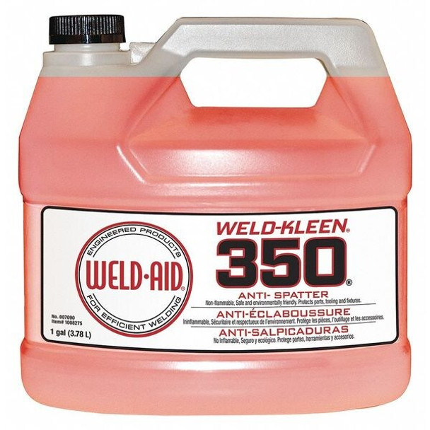 Weld-Aid Antispatter, 1 gal, Bottle 007090 Weld-Aid Antispatter, 1 gal, Bottle 007090
