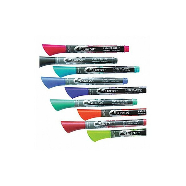 Quartet Dry Erase Marker, Fine Tip, Assorted Colors, PK12 Low Odor 5001-21MA