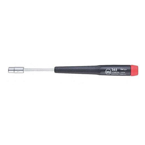 Wiha Solid Round Prcn Nut Driver,3.5 mm 26535