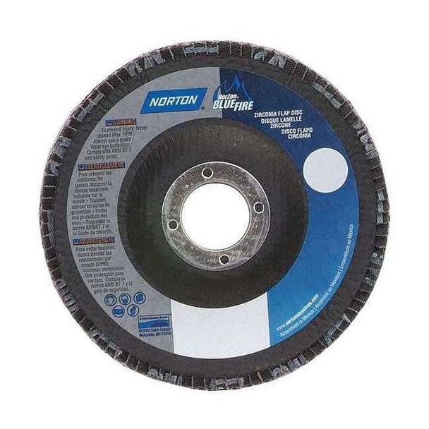 Norton Abrasives Fiber Disc,4 1/2 in Dia,7/8in Arbor 66254461163