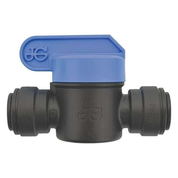 John Guest Water Supply Stop,150 psi,3/8"Inlet,PK10 PPSV041212E