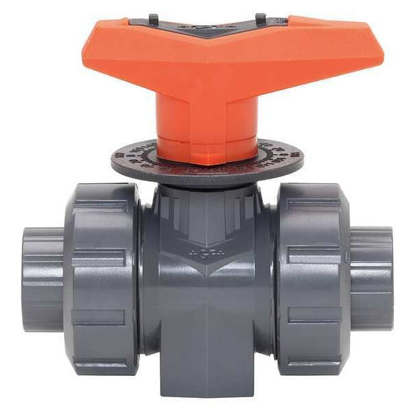 Gf Piping Systems Metering Ball Valve,1/2 In,PVC 161523522