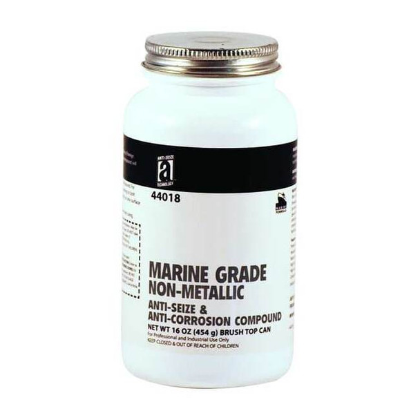 Anti-Seize Technology Anti Seize, Non-Metallic, 16oz, Brush Top 44018