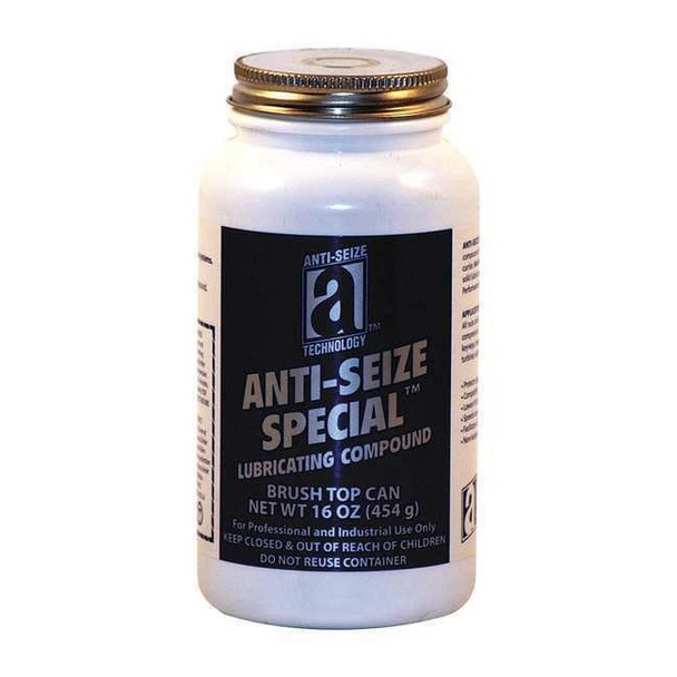 Anti-Seize Technology Anti Seize,Aluminum,16 oz Brush Top 18018