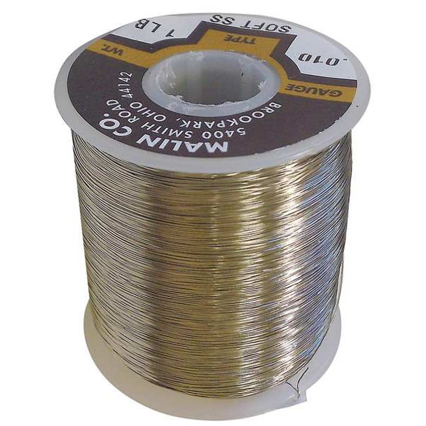 Malin Co Baling Wire,0.08Dia,14.64ft 10-0800-014S