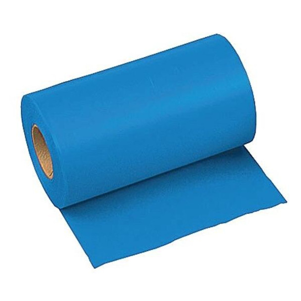 Flagging Tape, Blue, 6 in Wide x 300 ft Length, Vinyl, 2.5 mil