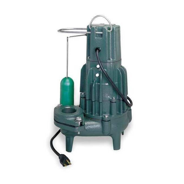 Zoeller Waste-Mate 1 HP 2" Auto Submersible Sewage Pump 230V Vertical 293-0003