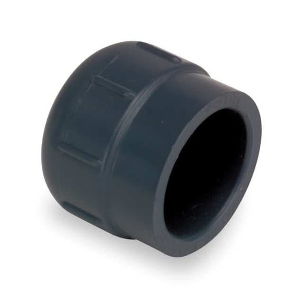 Manufacturer Varies PVC Cap, Socket, 4 in Pipe Size 847-040