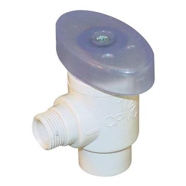 Spears 1/4-Turn Stop,Angle,1/2 Inx3/8 In 7722-073