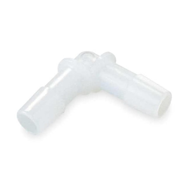 Eldon James Elbow,HDPE,Barbed1/4",Barbed1/4",PK10 L0-4HDPE