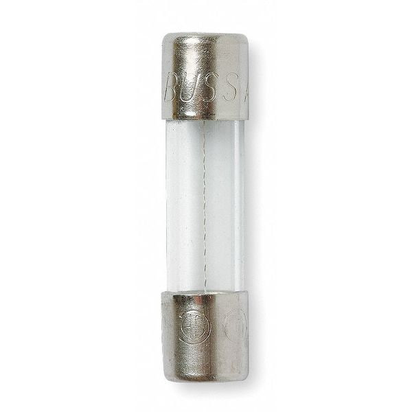 Eaton Bussmann Glass Fuse, 3A, 100A at 250V AC, 10kA at 125V AC, 5 PK AGX-3