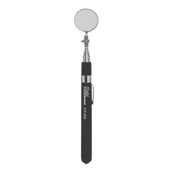 Ullman Devices Inspection Mirror,Round,Glass,8 1/4"-35" HTE-2