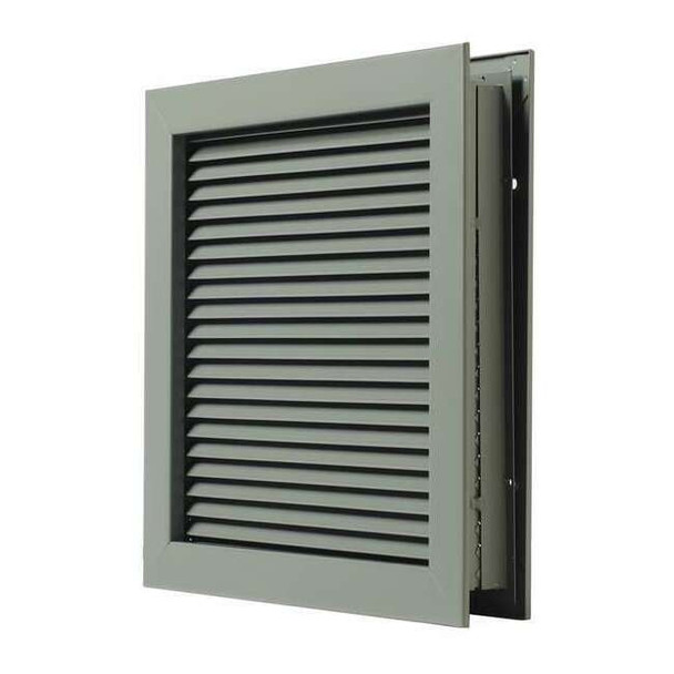 National Guard Door Louver,10 1/4 in H,10 1/4 in W L-700-RX-12x12