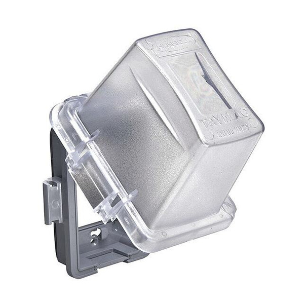 Raco Weatherproof Cover, Single Gang Box Type, 1 Gang, In-Use Cover Type MM720C